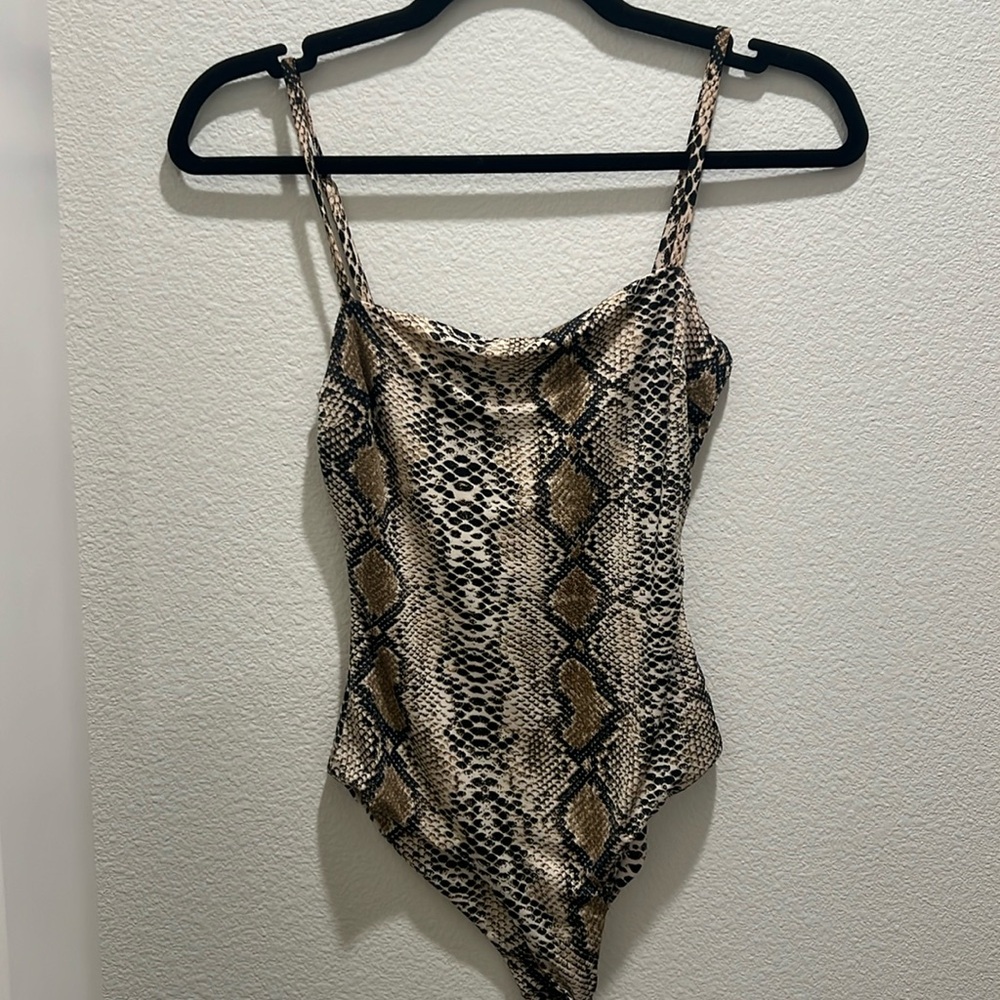 Princess Polly Snakeskin Bodysuit